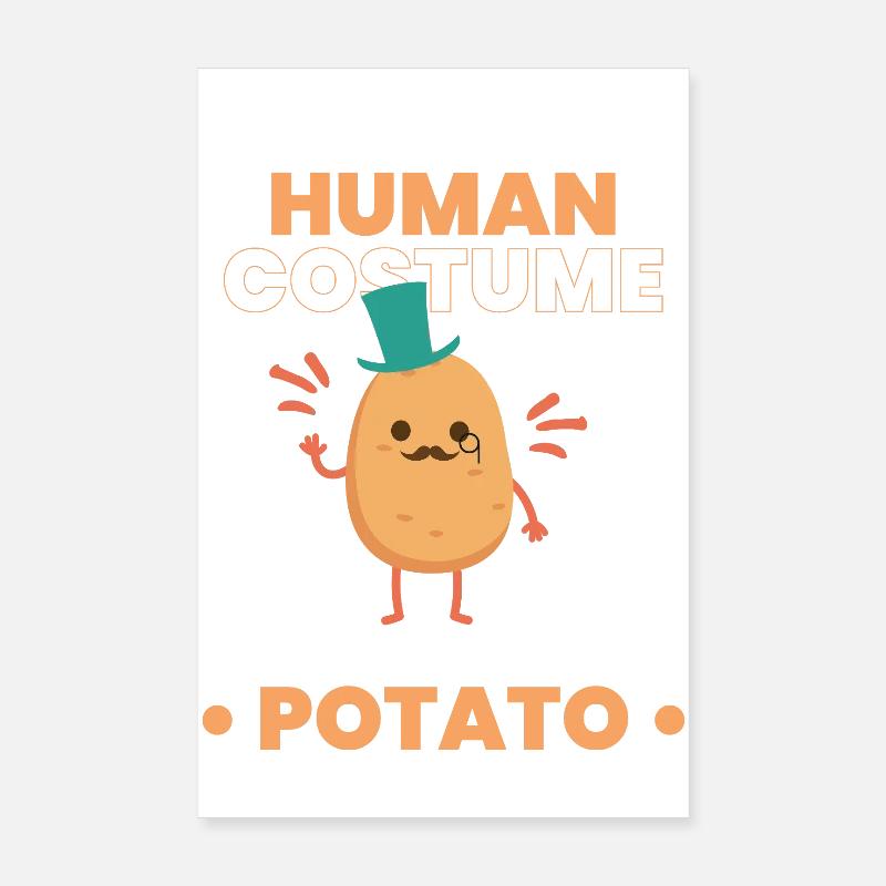 Amateur de pommes de terre Poster 20 x 30 cm