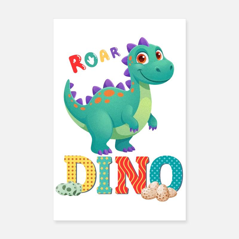 dino Poster 20 x 30 cm