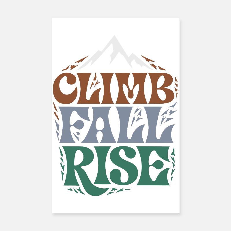 Dawn Mountain and Foliage Poster 8" x 12" (20x30 cm)