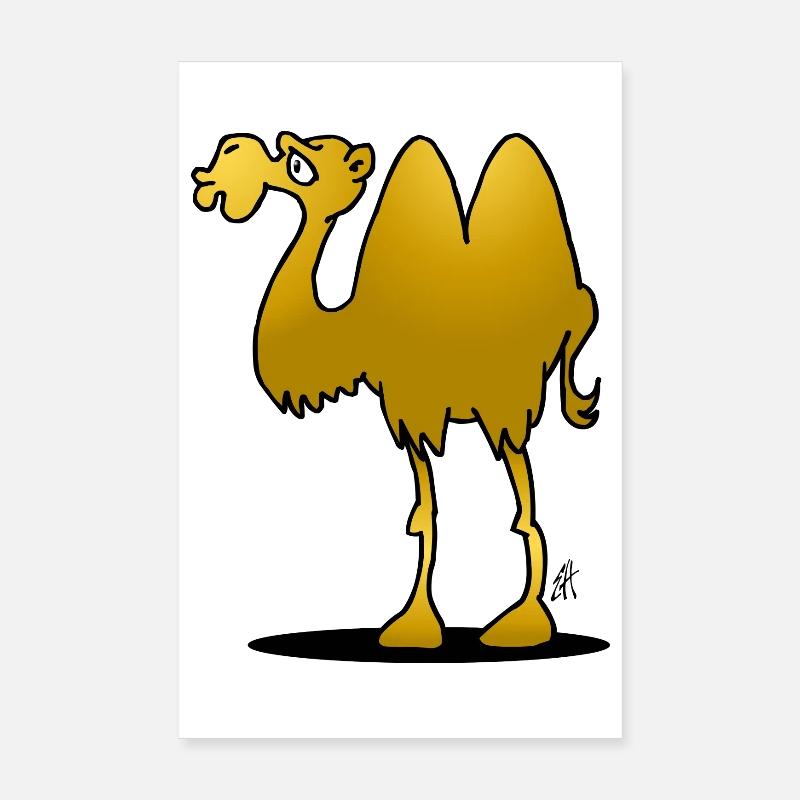 Kamel Poster 20x30 cm