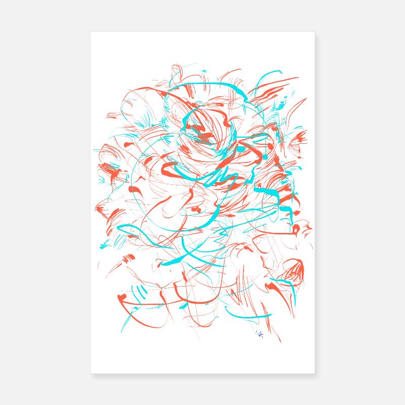 Tartarus / Abstract Fantasy Poster 8" x 12" (20x30 cm)