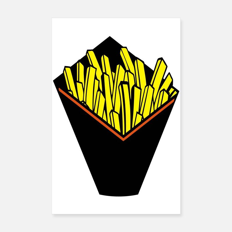 CORNET DE FRITE Poster 20 x 30 cm