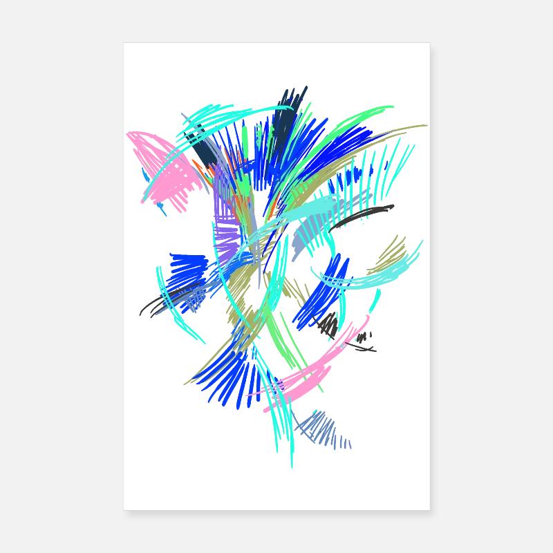 Couleurs Art Poster 20 x 30 cm