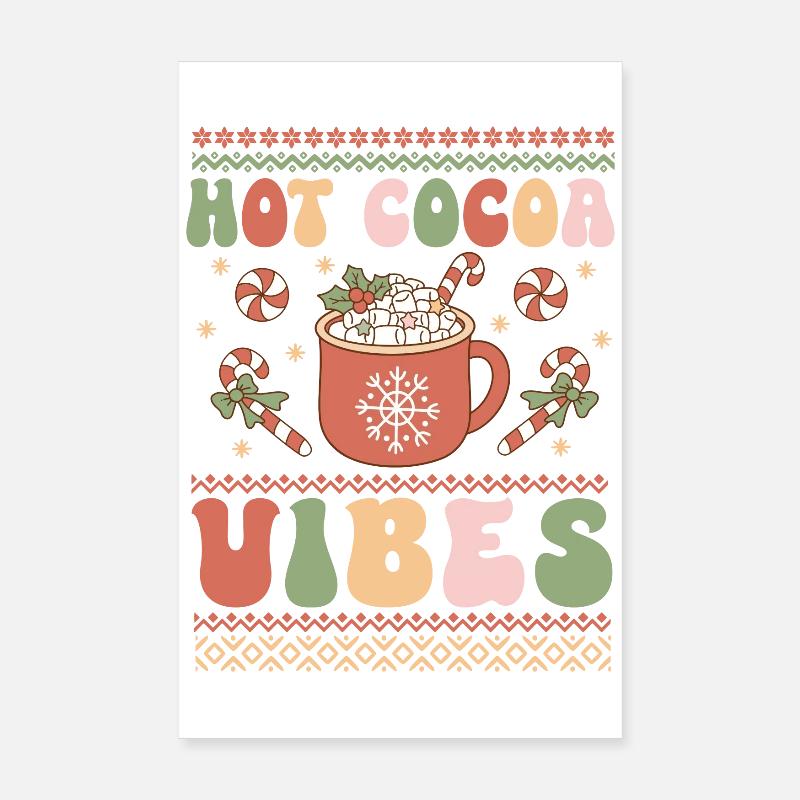 Ugly Christmas Sweater Poster 8" x 12" (20x30 cm)