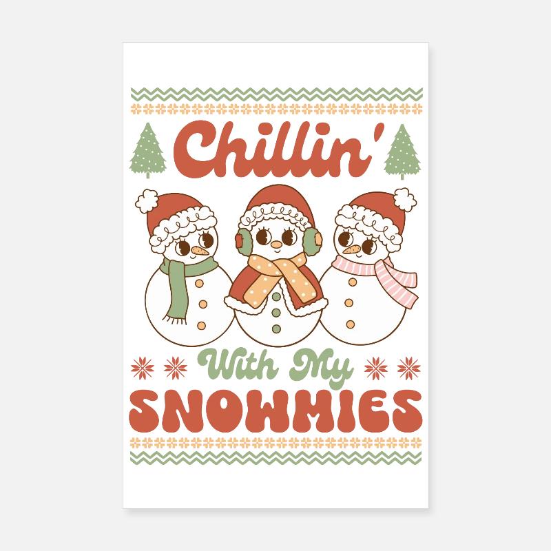 Pull de Noël moche Poster 20 x 30 cm