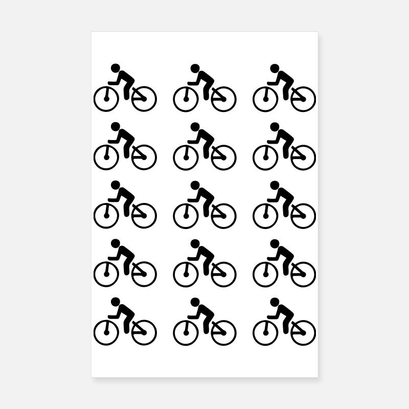 Bicycle Poster 8" x 12" (20x30 cm)