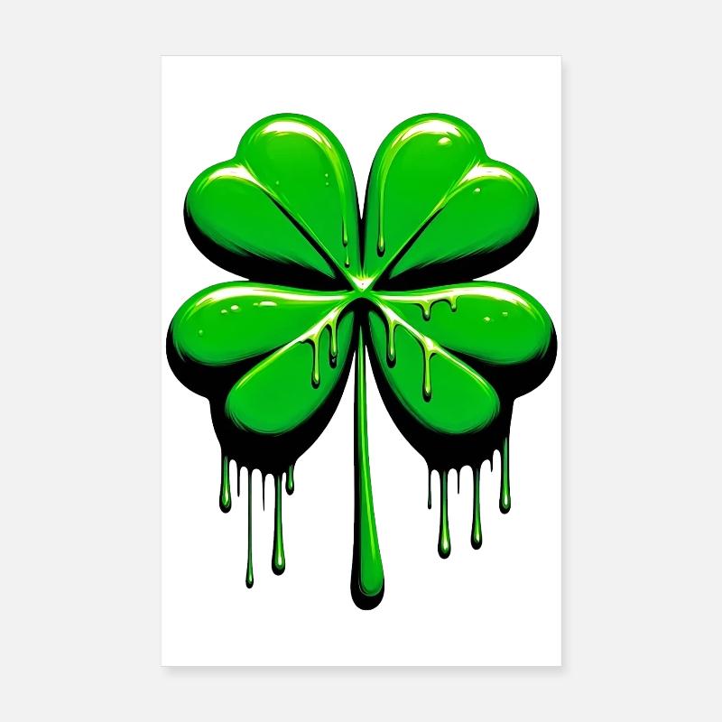 Four-leaf clover Poster 8" x 12" (20x30 cm)