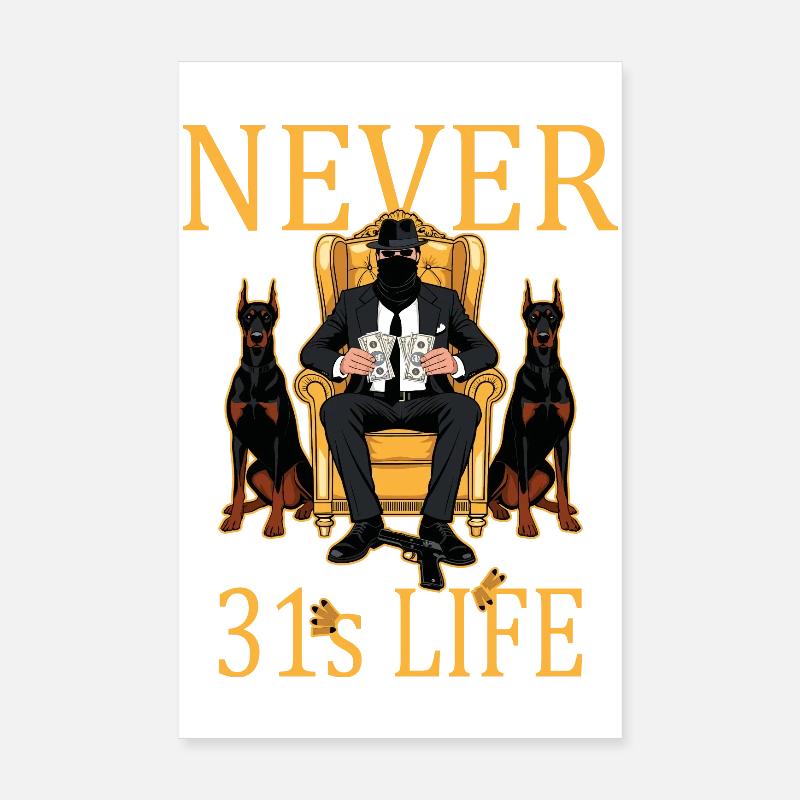 Jamais 31 Poster 20 x 30 cm