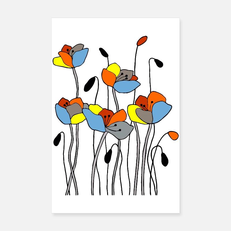 Fleur Poster 20 x 30 cm