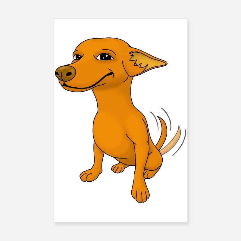 Lächeln Poster 20x30 cm