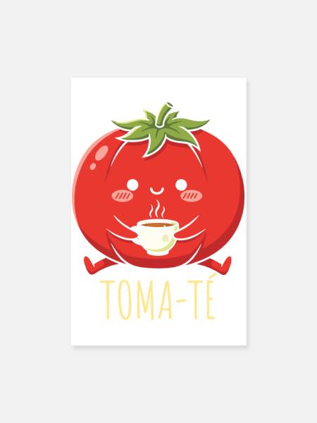 Lustige Spanischlehrerin der Maestra-Schule - Poster 20x30 cm - Weiß - Vorne