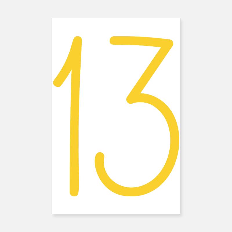 13 Poster 20 x 30 cm