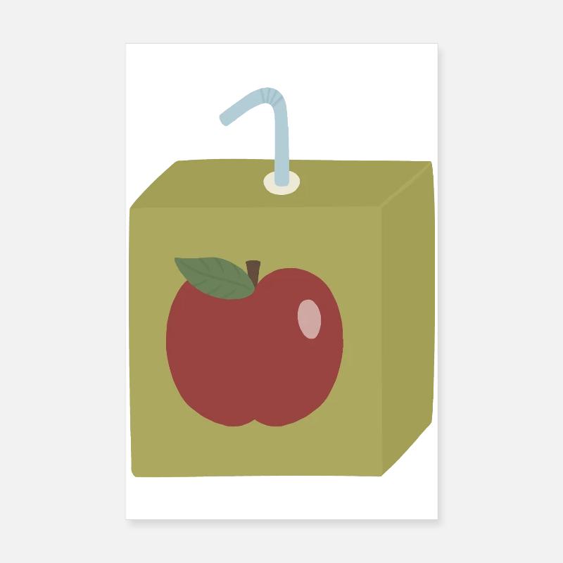 Apple Box Adventure Art Poster 8" x 12" (20x30 cm)