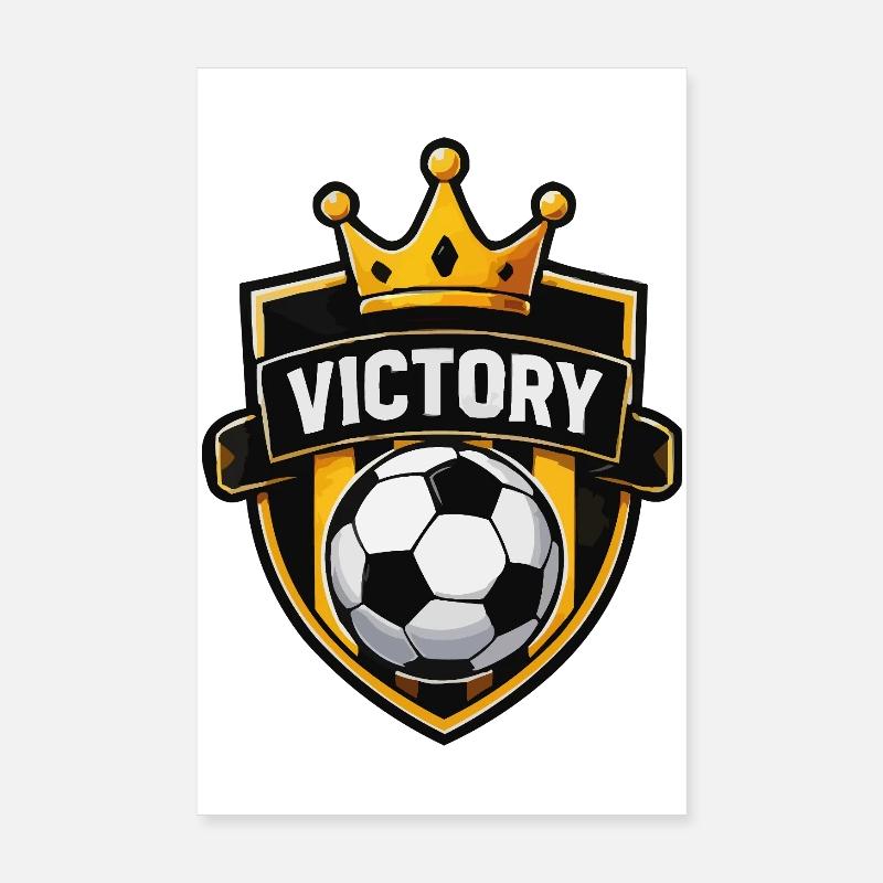 Fußball Abzeichen Poster 20x30 cm