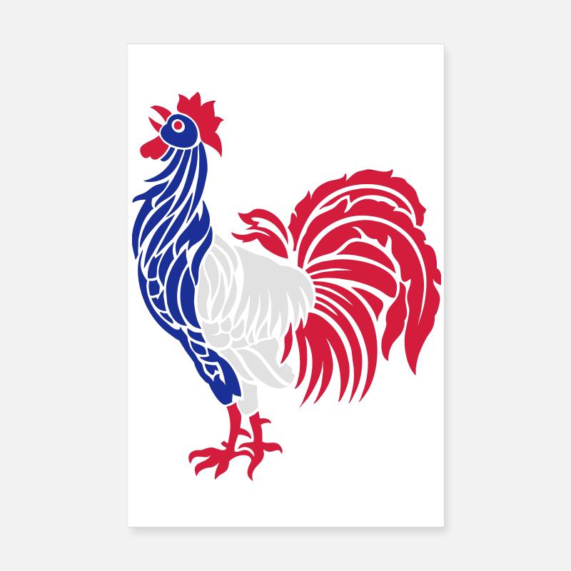coq flexo Poster 20 x 30 cm
