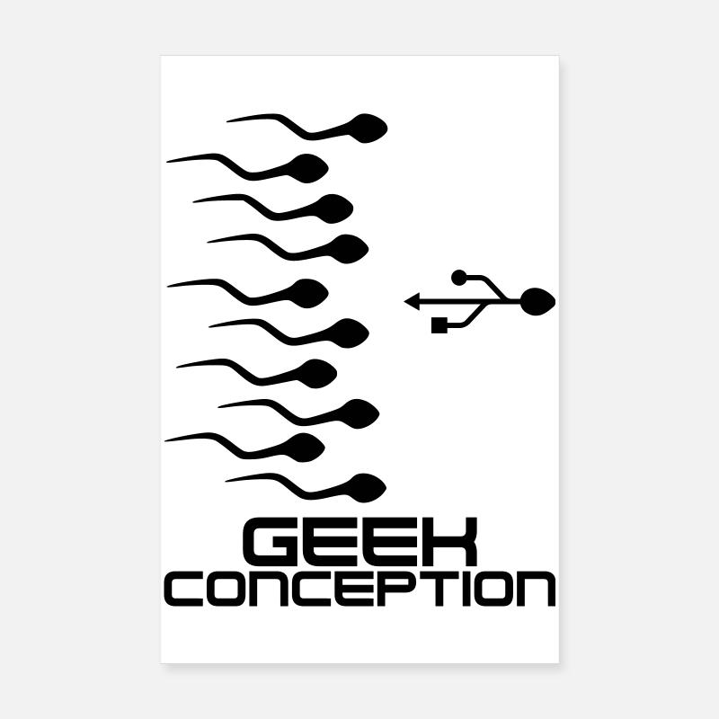 Geek Conception Poster 20 x 30 cm