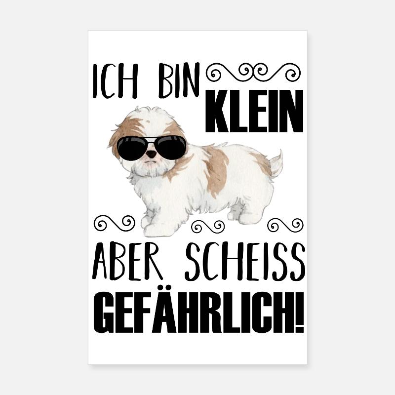 Hund Hunde Poster 20x30 cm