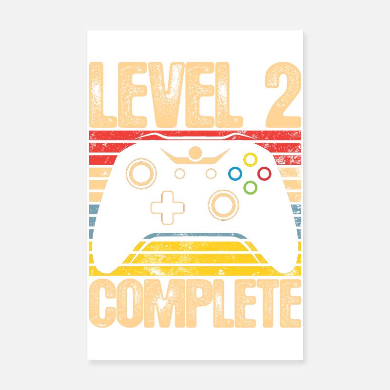 Contrôleur complet de niveau 2 Poster 20 x 30 cm