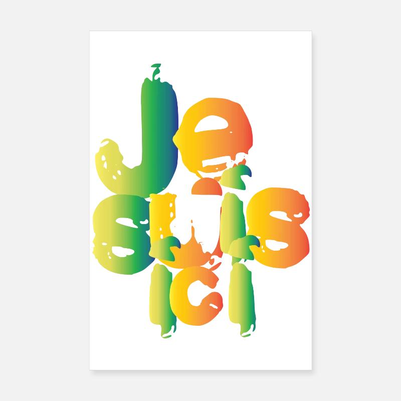 Ich bin hier Poster 20x30 cm