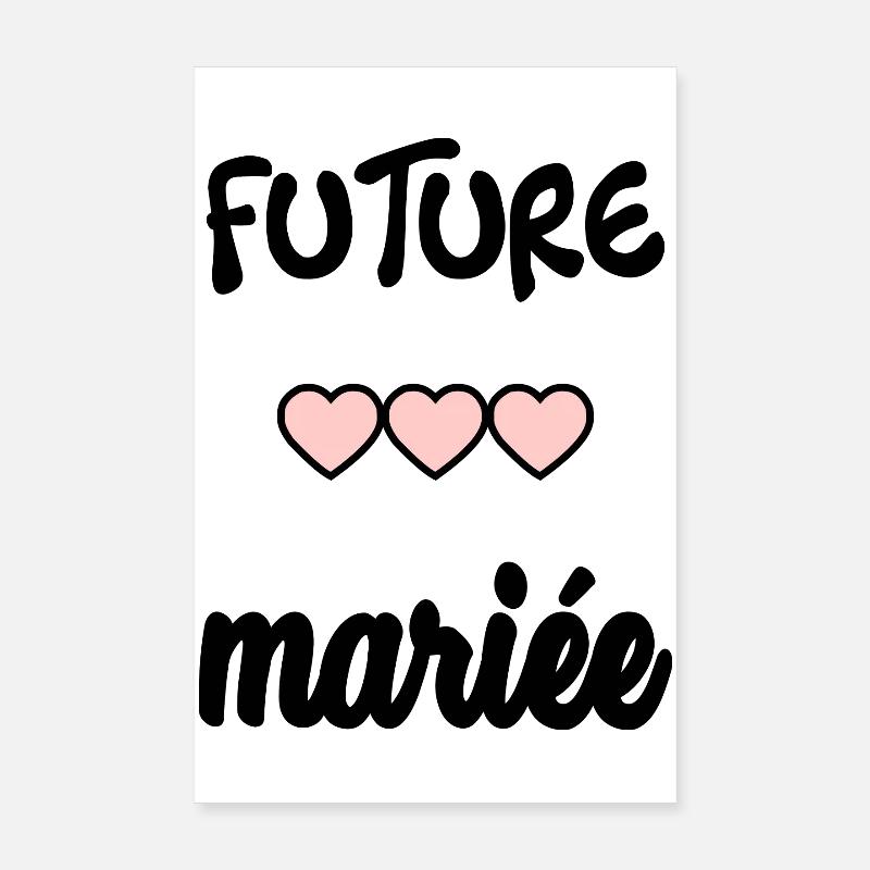 MARIEE. FUTURE MARIEE Poster 20 x 30 cm