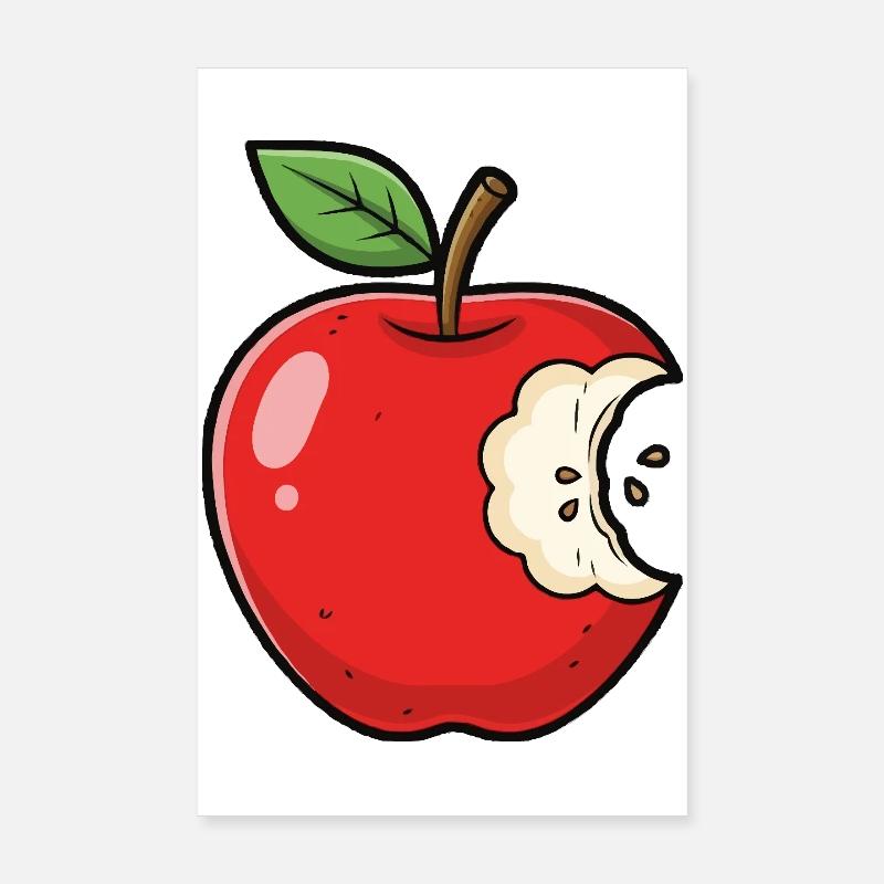 Appel_hap_eruit Poster 20 x 30 cm