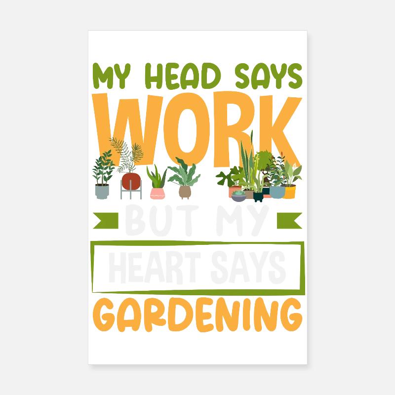 Garten- Und Pflanzenliebhaber Geschenke Poster 20x30 cm