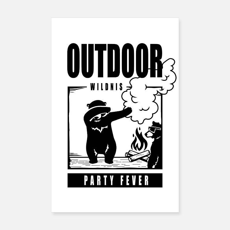 Outdoor Wilderness Poster 8" x 12" (20x30 cm)