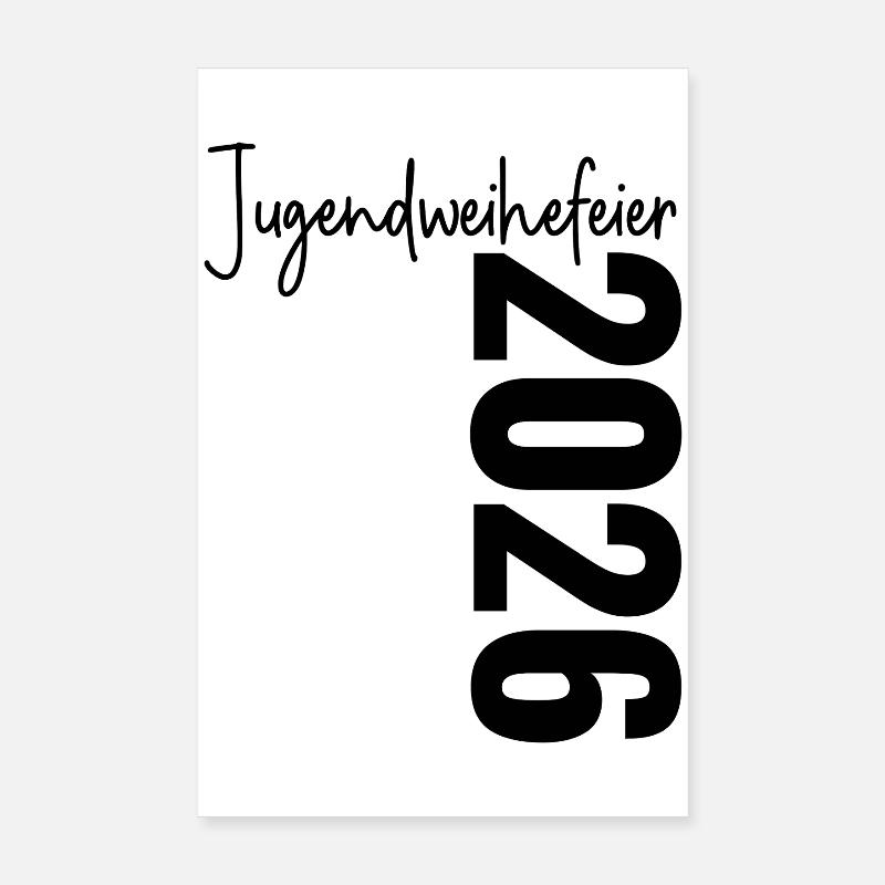 Jugendweihefeier 2026 Poster 20x30 cm