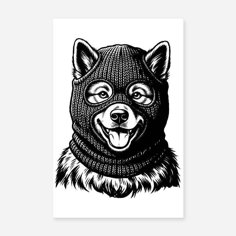 Eurasier | Bandito Poster 20 x 30 cm