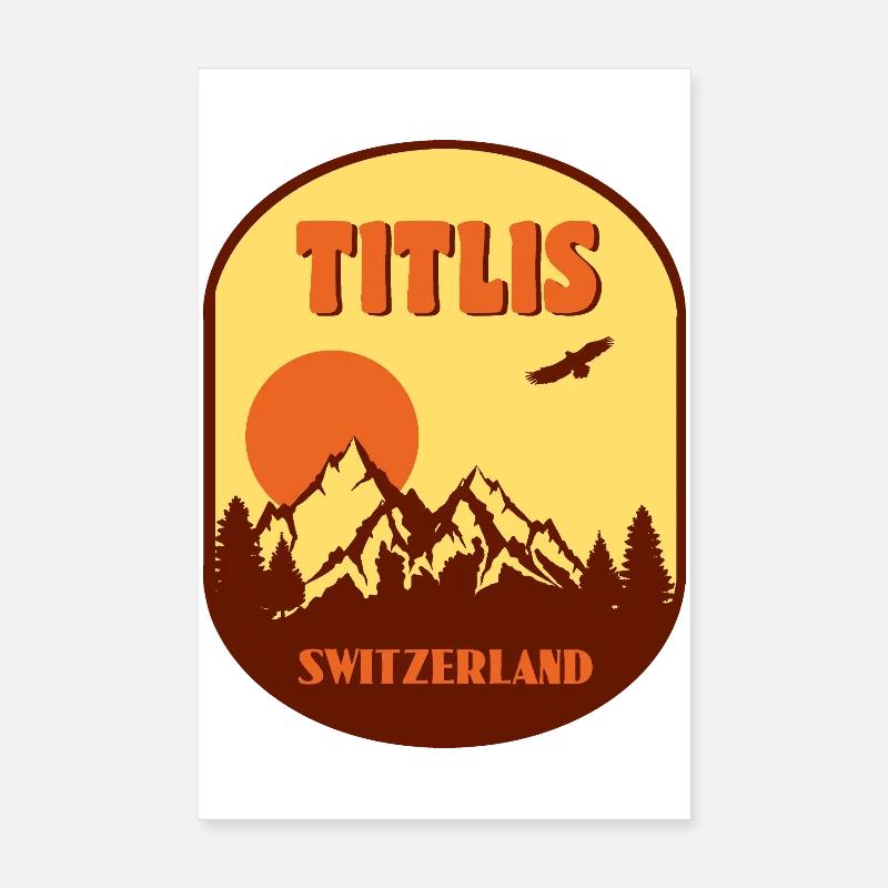 Titlis Poster 8" x 12" (20x30 cm)