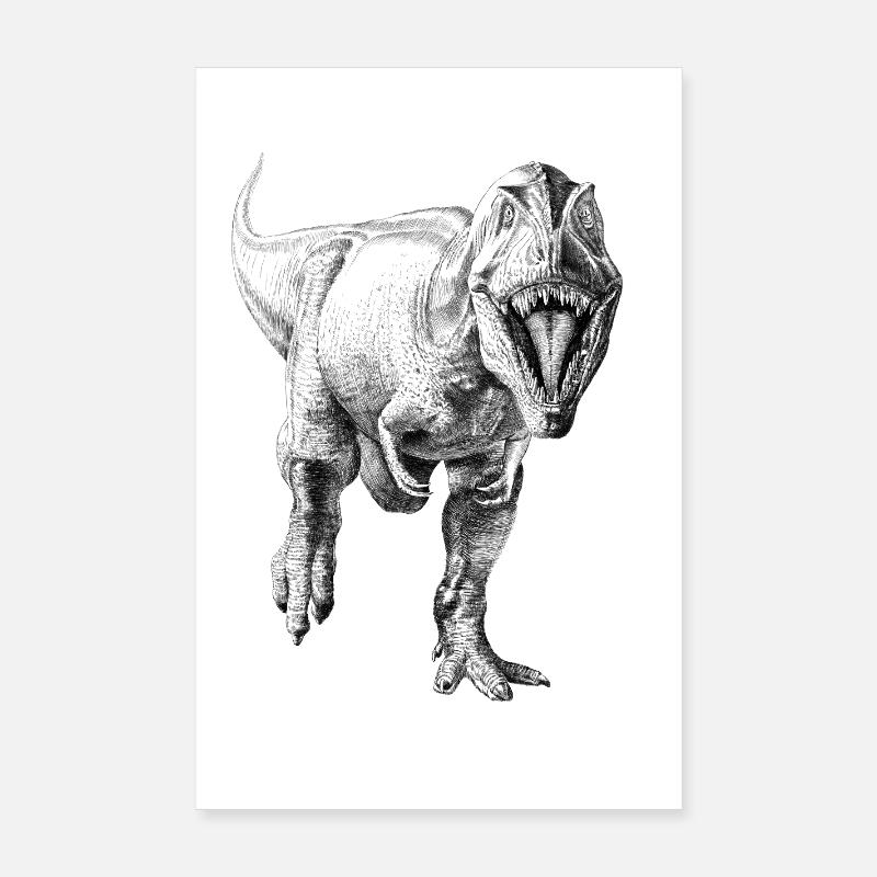 Dinosaurier Poster 20x30 cm