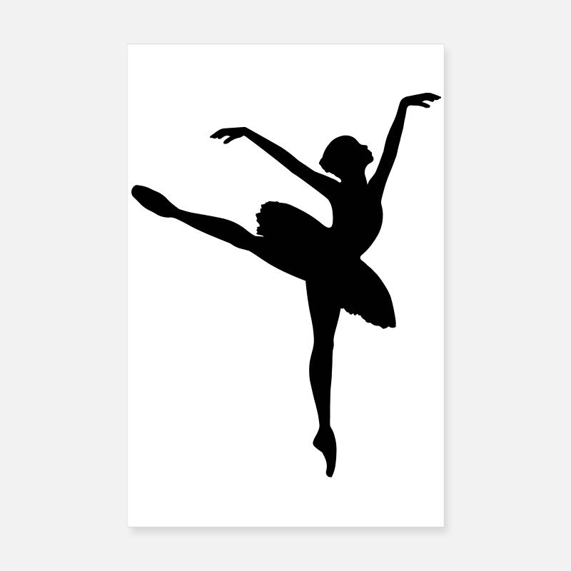 Ballet Dancer Poster 8" x 12" (20x30 cm)