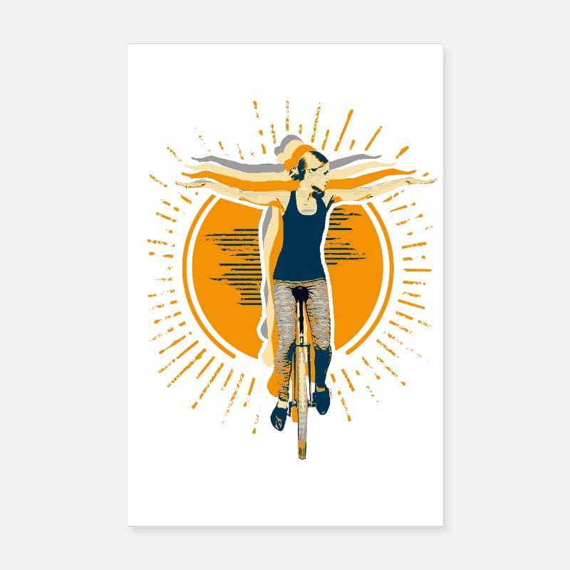 Unicycle | Fly4you Poster 8" x 12" (20x30 cm)