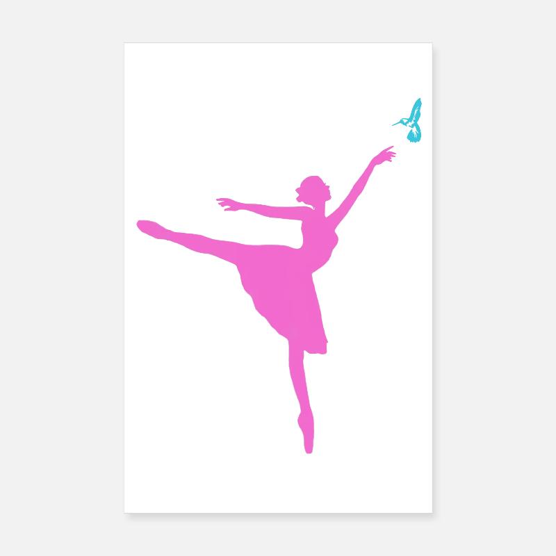 Dancer Poster 8" x 12" (20x30 cm)
