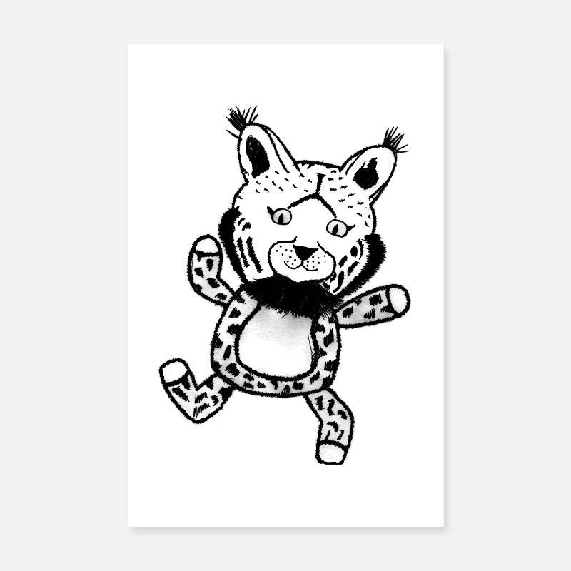 Luchs Poster 20x30 cm