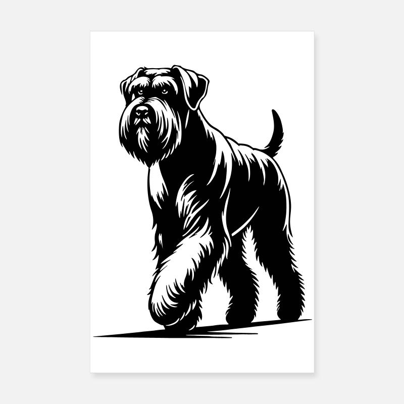 Giant Schnauzer Poster 8" x 12" (20x30 cm)