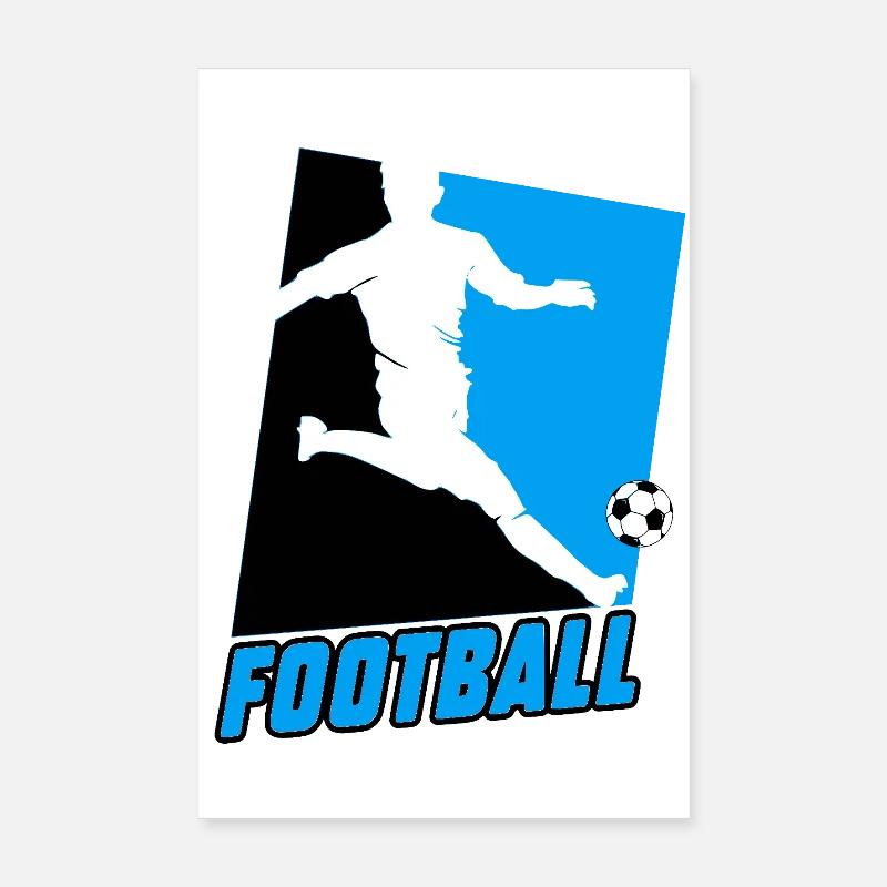 Fußball Poster 20x30 cm