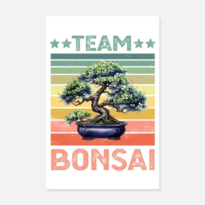 Bonsai Baum Poster 20x30 cm