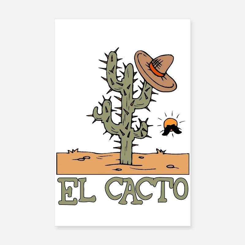 El Cacto 1 Poster 20 x 30 cm