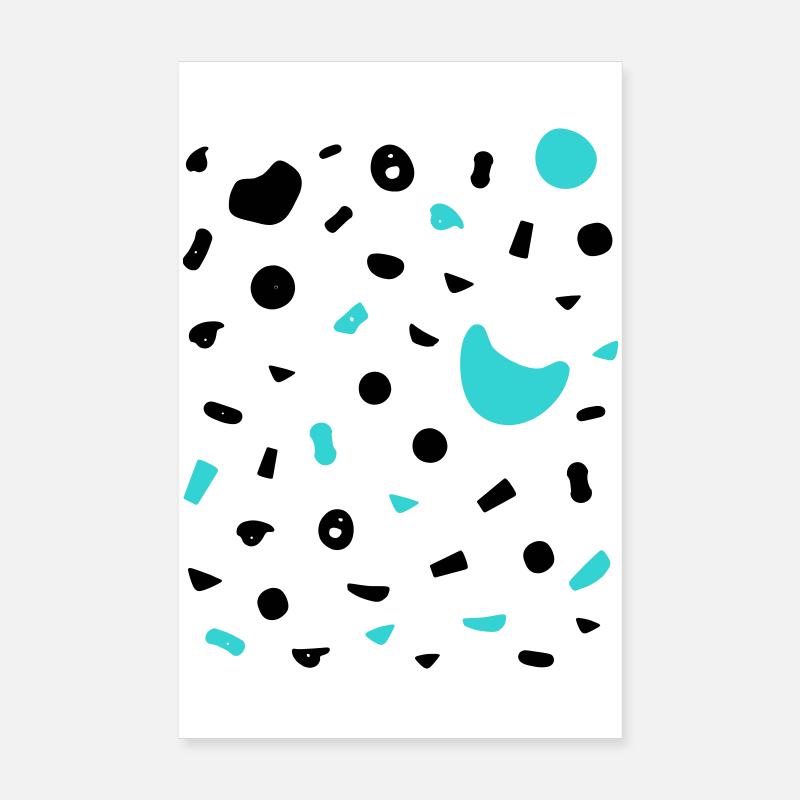Boulder Projekt 7a Design Klettergriffe klettern Poster 20x30 cm