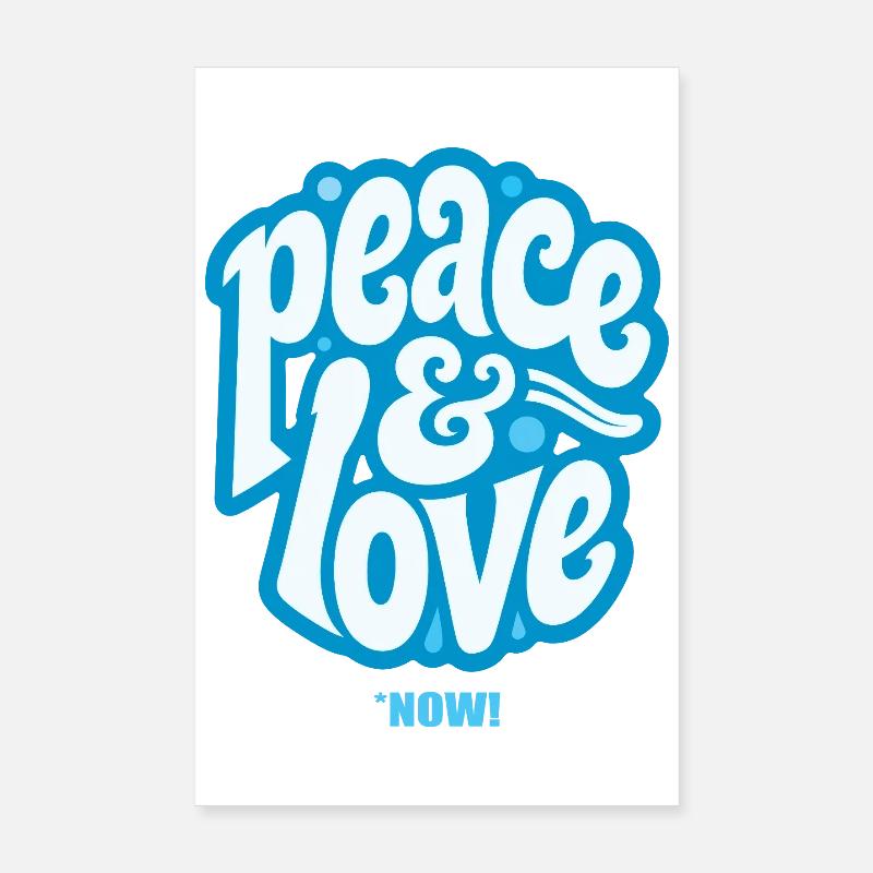 PEACE LOVE #3 [Let's Talk]  Poster 20 x 30 cm