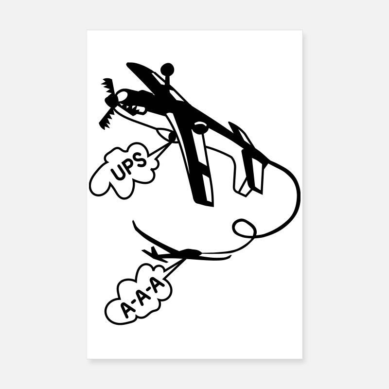 Crazy Schlepper Poster 20x30 cm