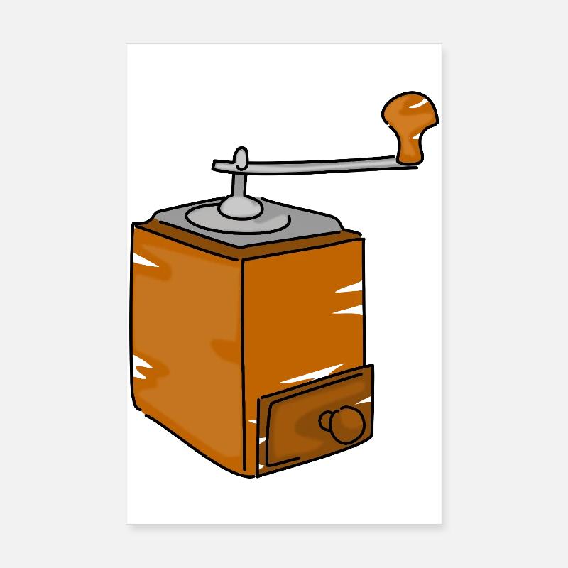 Moulin à café Poster 20 x 30 cm
