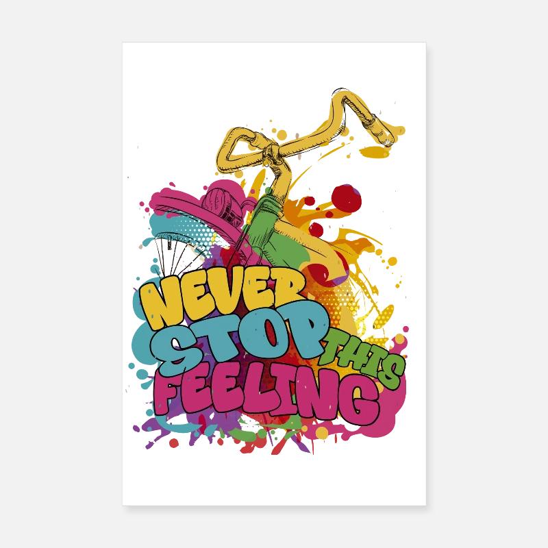Ne cesse jamais ce sentiment Poster 20 x 30 cm