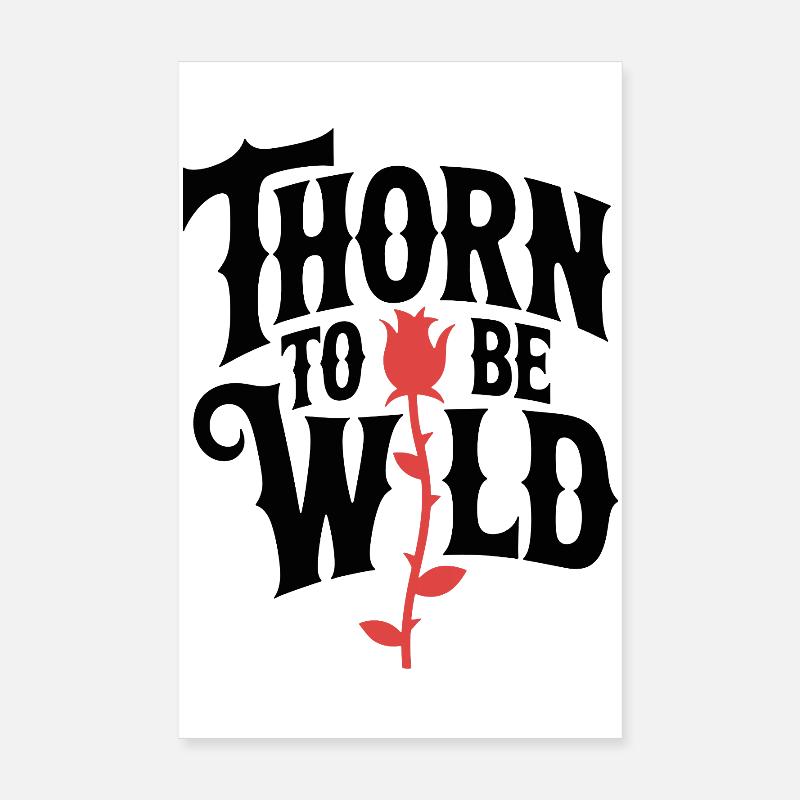 Rosenwild Poster 20x30 cm