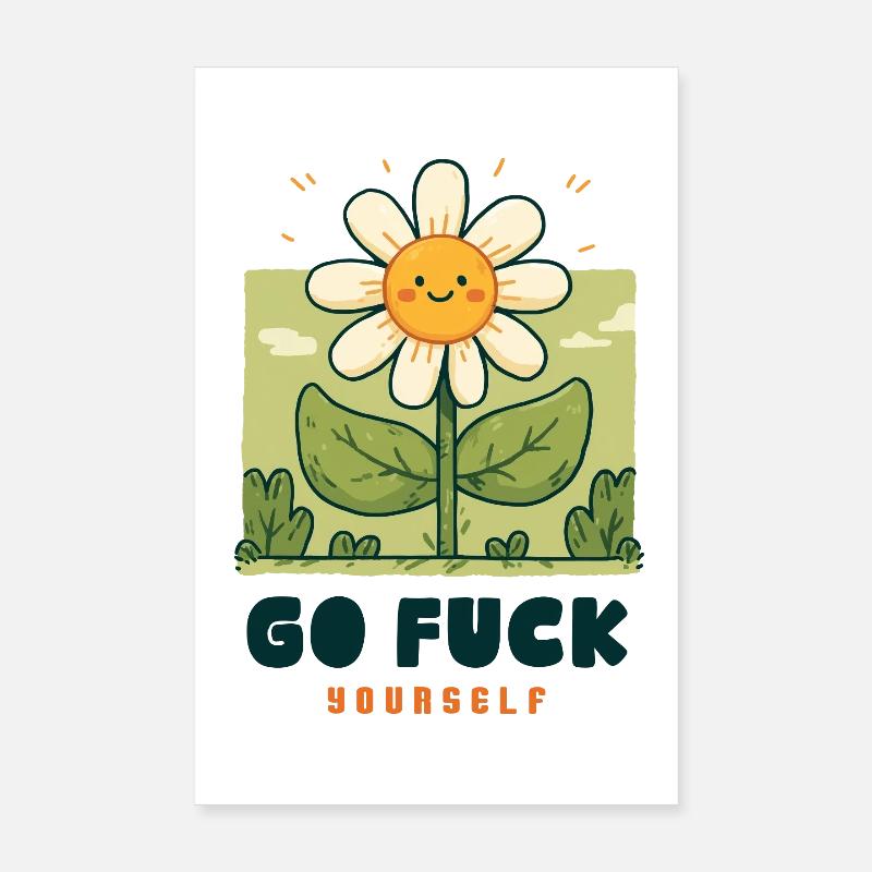 Fleur Espiègle Poster 20 x 30 cm