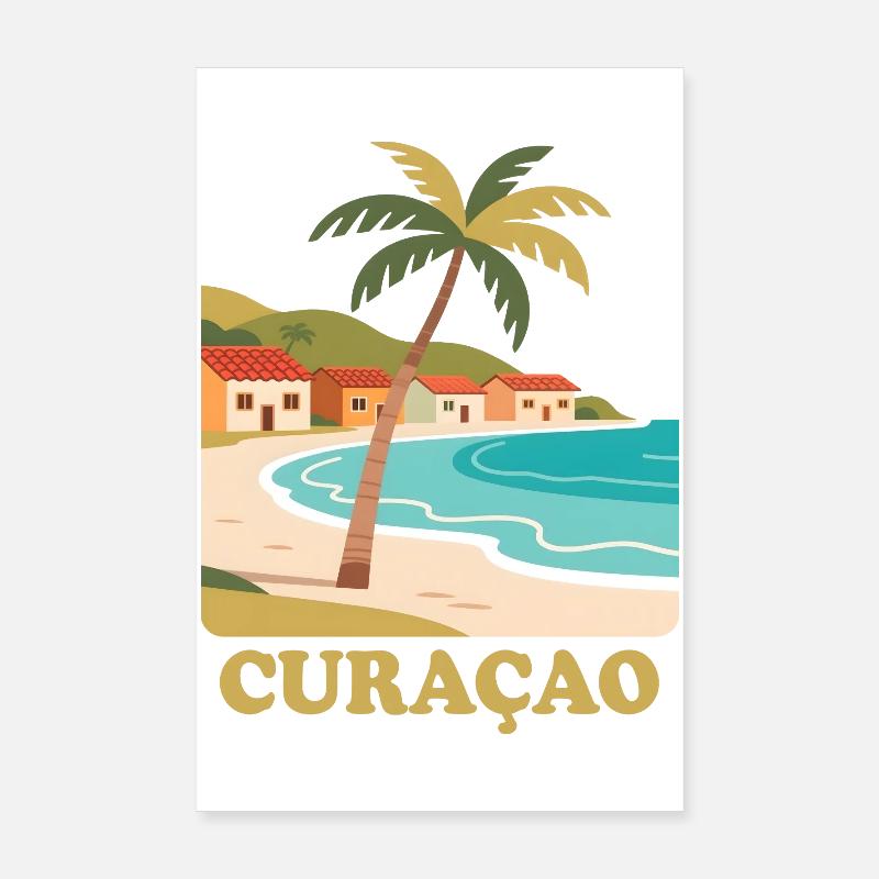 Curacao Poster 20x30 cm