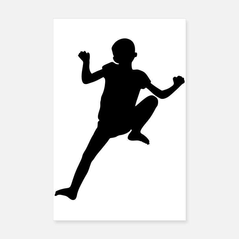 Spider Climber Boy – Aventure d’escalade Poster 20 x 30 cm