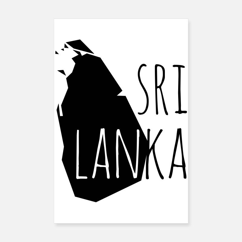 sri lanka Poster 20 x 30 cm