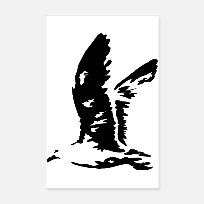 mouette Poster 20 x 30 cm